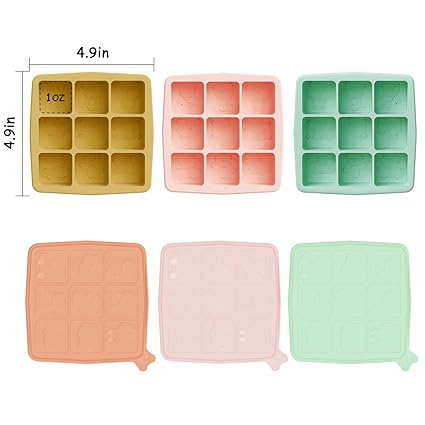 silicone freezer tray