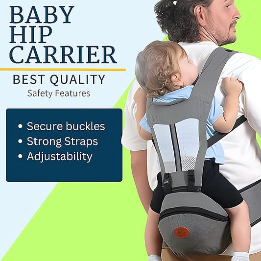 Baby Hip Carrier with Hip Seat and Strap