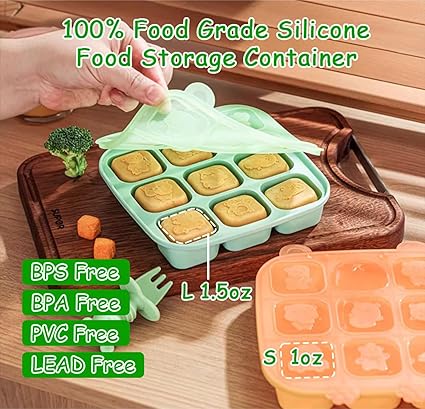 silicone freezer tray