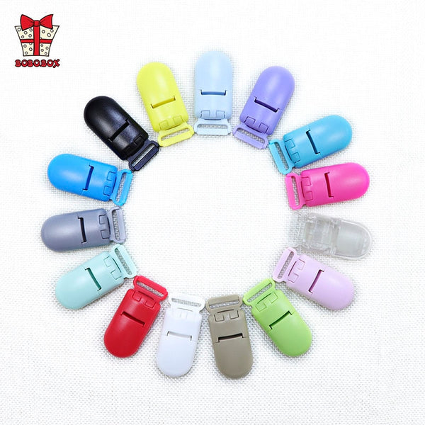 BOBO.BOX Baby Teethers Pacifier Clip Chain Accessories Colorful Nylon