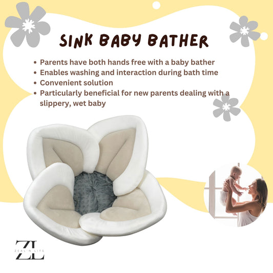 SinkBath: Best Baby Bathtub for Sink - Complete Infant Bath Set