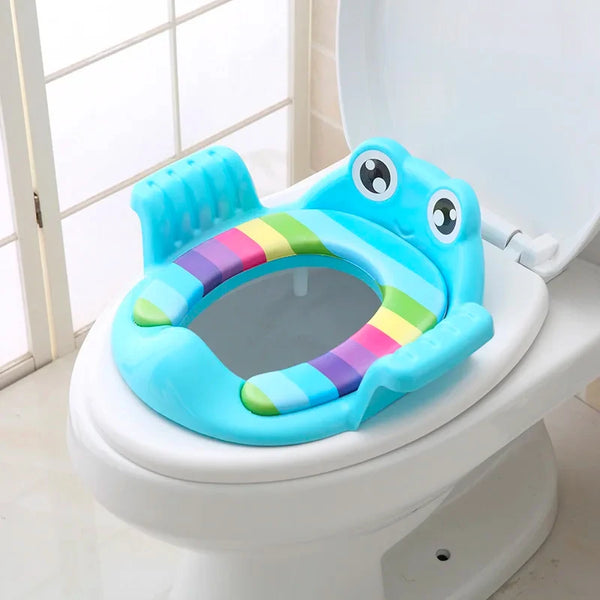 Children's Toilet Seat, Toddler Auxiliary Toilet Training, Cushioned