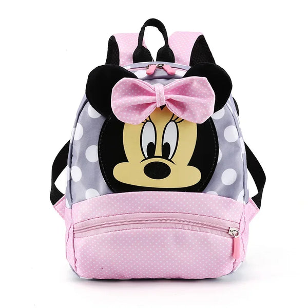 5 Style Disney Cartoon Backpack For Baby Boys Girls Minnie Mickey