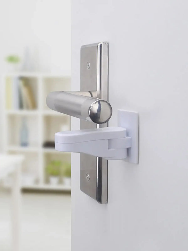 1pc- Multi-function door handle lock Child safety lock for cabinet