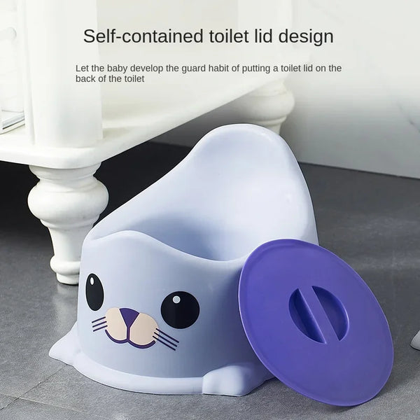 Baby Portable Potty Cute Plus Size Baby Toilet Training Chair with