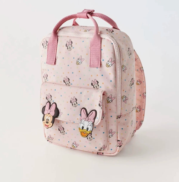 Disney cartoon  Minnie Mouse New Kids Backpack Mini Schoolbag Girls