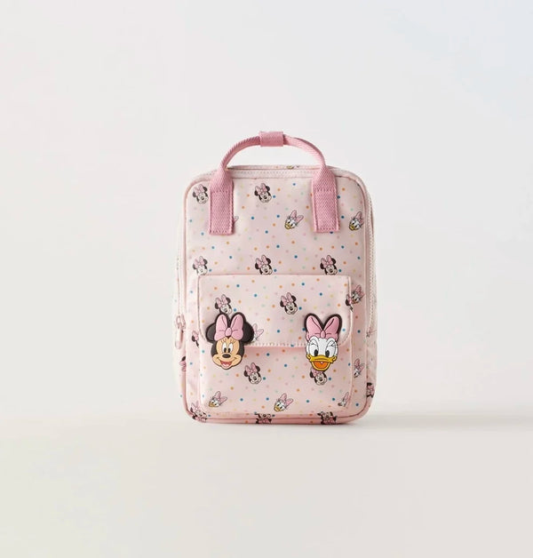 Disney cartoon  Minnie Mouse New Kids Backpack Mini Schoolbag Girls