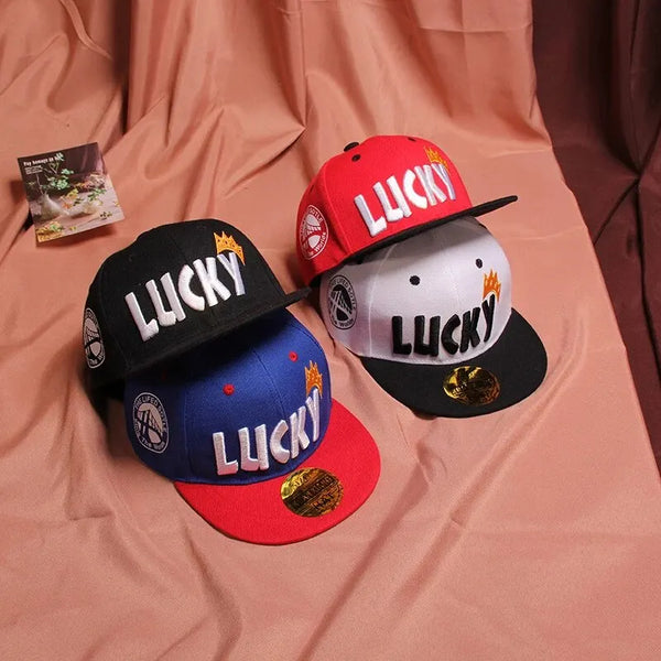 Adjustable Children Baseball Caps Letter Embroidery Girls Boys Hip Hop