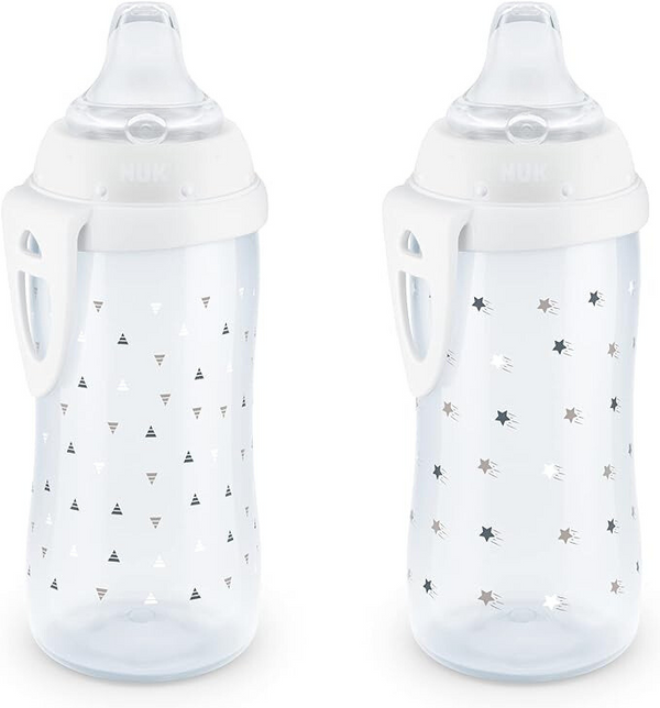 Active Sippy Cup, 10 oz, 2-Pack | Timeless Collection, Spill-Proof Transition Cup for Toddlers, 12+ Months